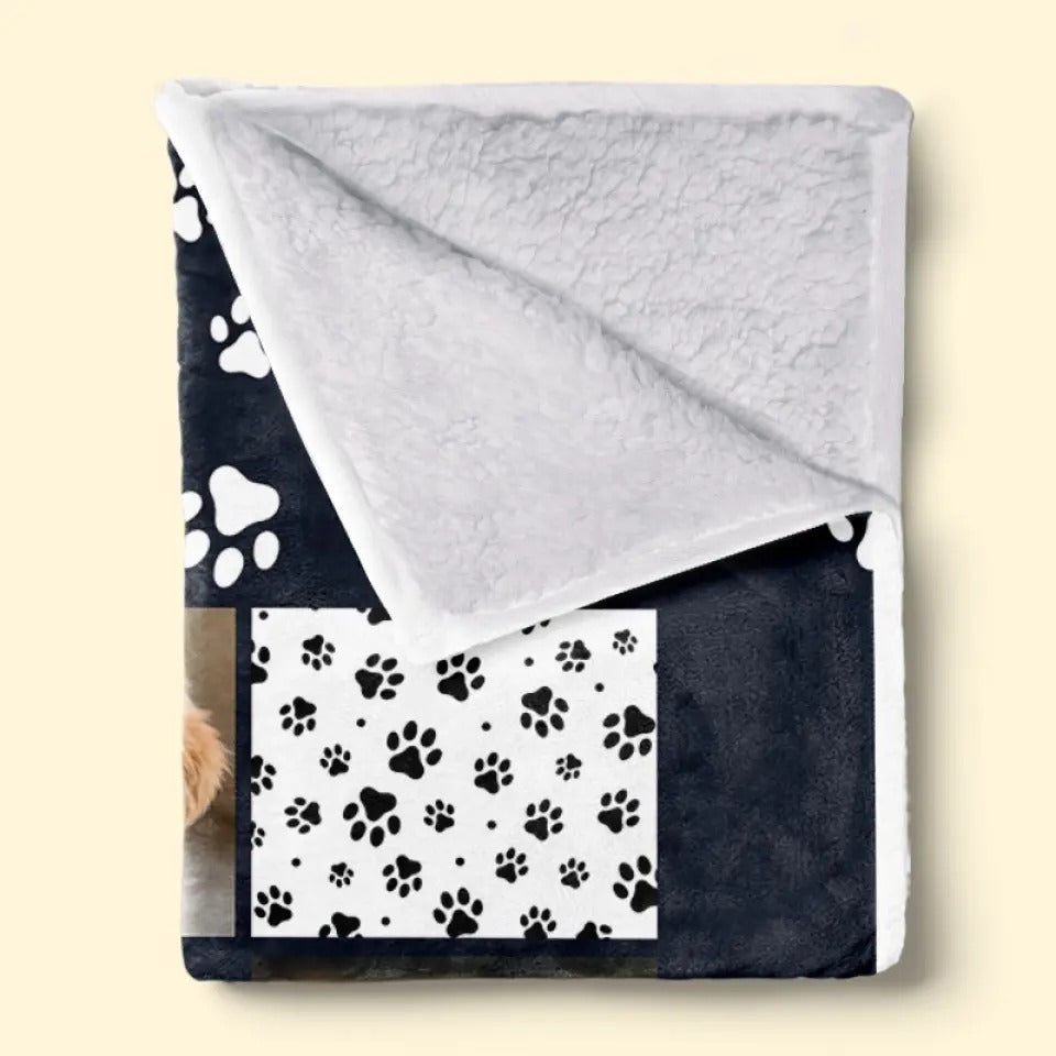 Fur Baby - Custom Pet Gift - Personalized Custom Pet Blanket