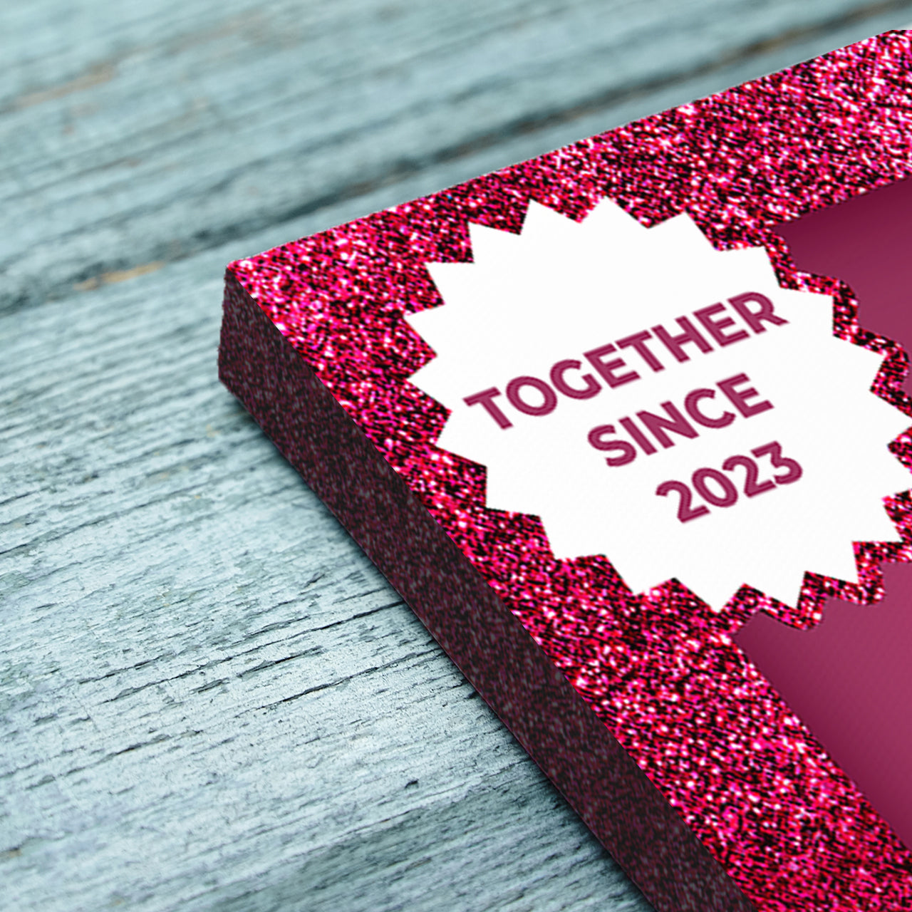 Custom Couple Name and Appearance - Canvas Sign