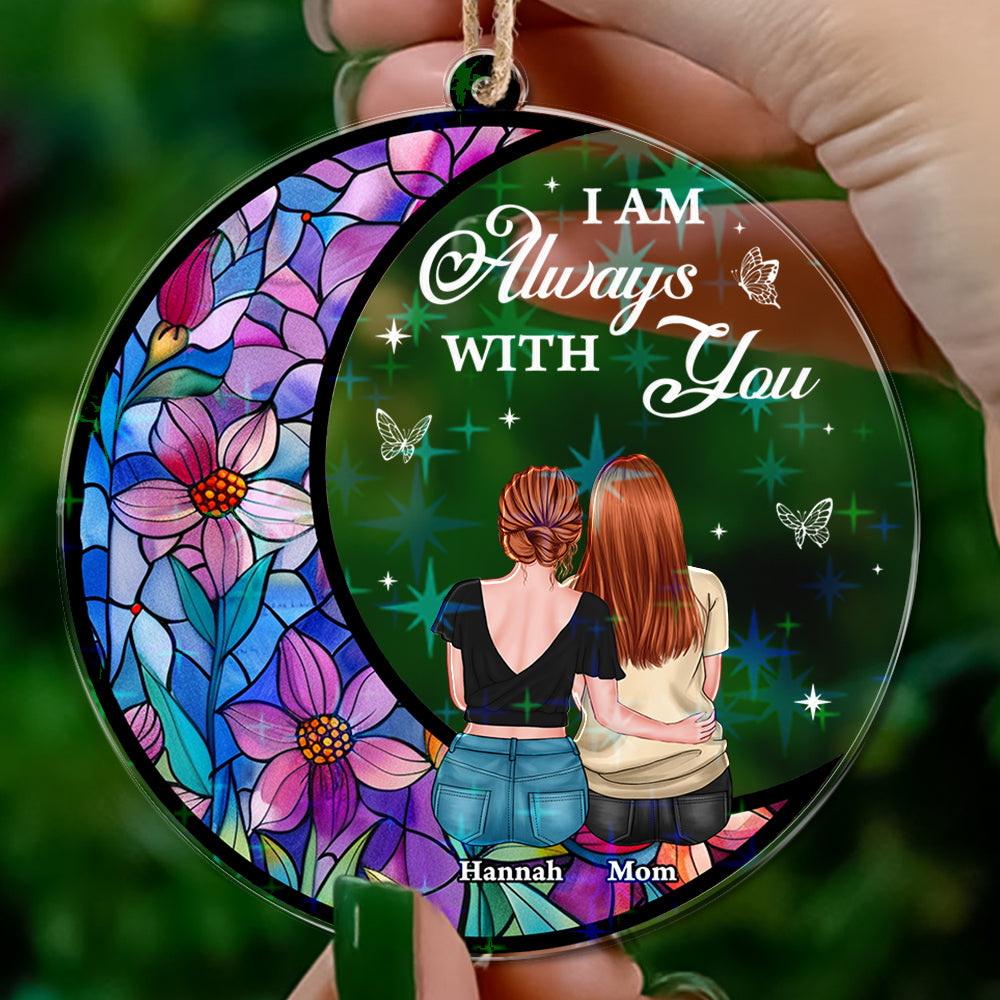 Always With You Personalized Ornament - Custom Shape Hologram Ornament