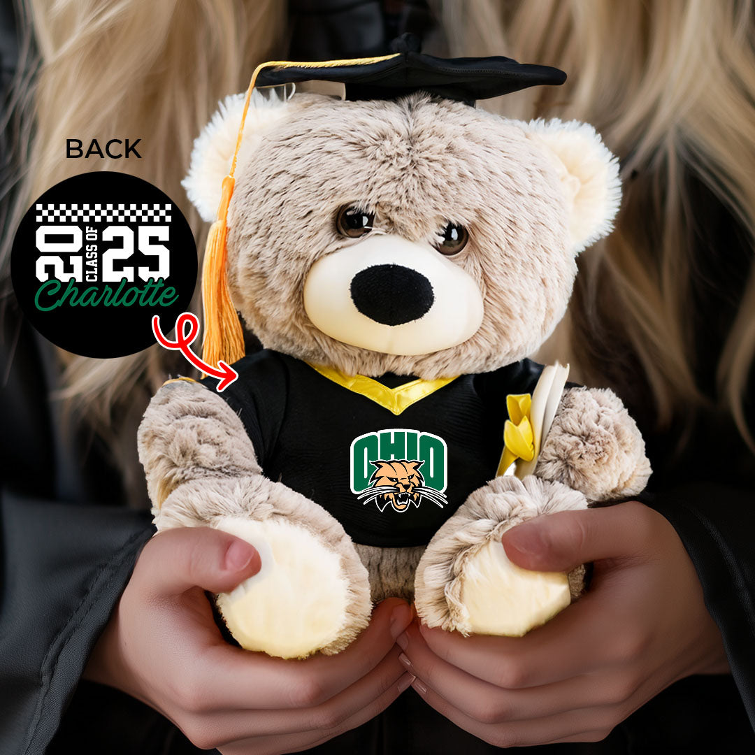 Class Of 2025 - Personalized Graduation Teddy Bear β Custom Gift For 2025 Graduates