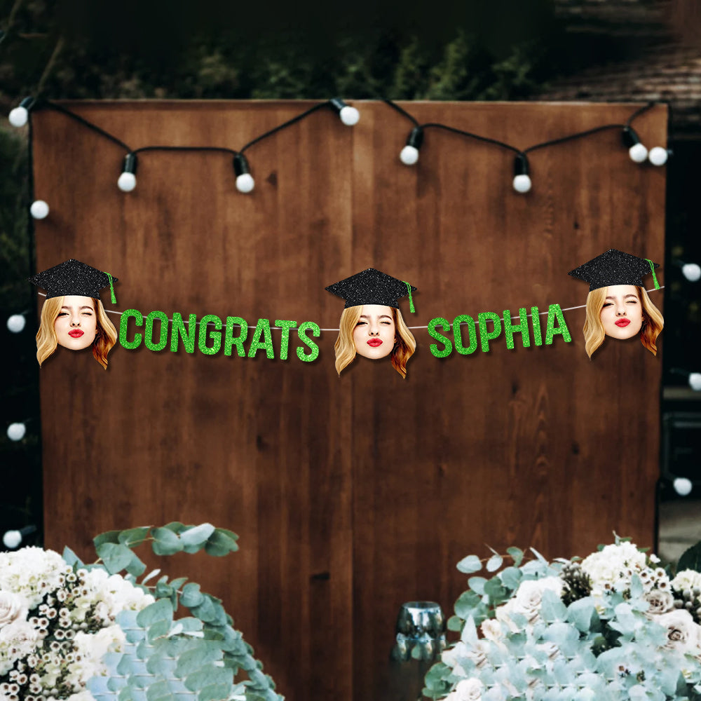 Custom Name Bunting Party Decorations - Personalized Alphabet Letters