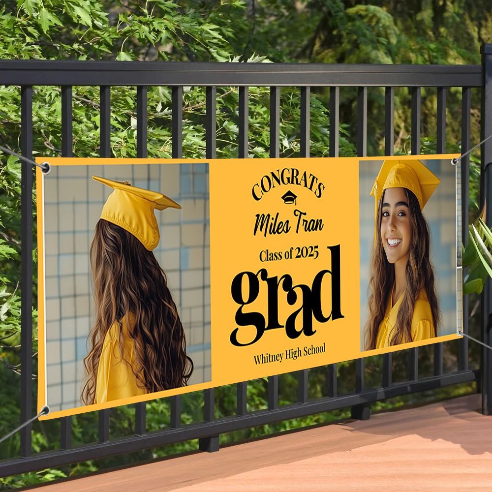 Congratulations Class Of 2025 Banner β Perfect Graduation Party Decoration