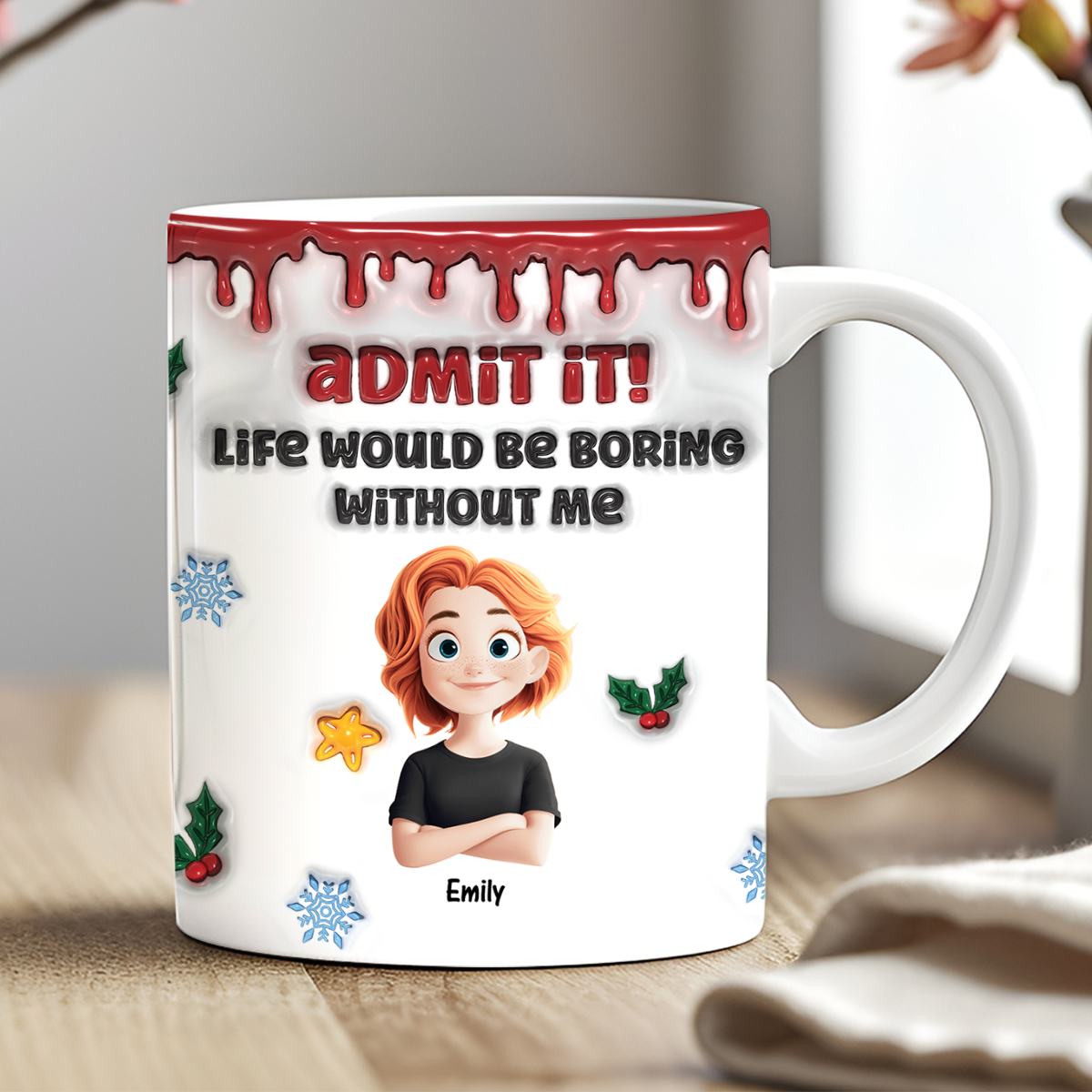 Custom Name Kids Mug - Family Gift - Personalized Custom Mug