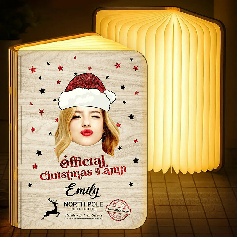 Official Lamp - Personalized Book Lamp - Christmas Gift