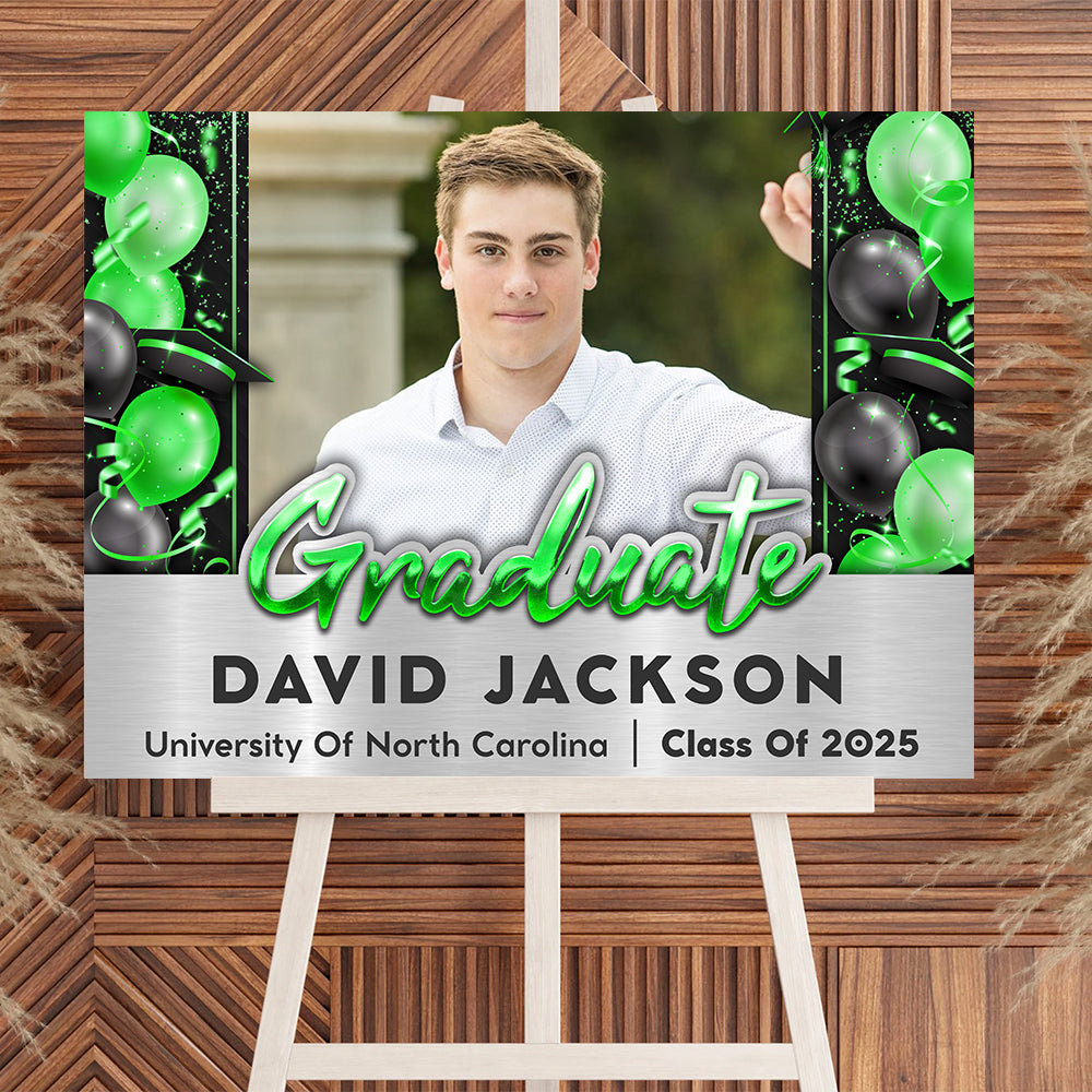 Graduate Class Of 2025 Lawn Sign Personalized Graduation Lawn Sign, Graduation Gift, , Graduation Decor