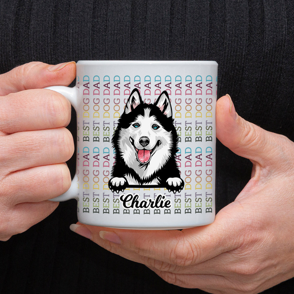 Hidden Words Dog Lover Mug - Personalized Custom Mug