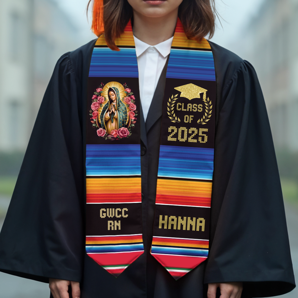 Class Of 2025 Graduation Stoles, Mexican Graduation Stoles Gift, Graduation Gift