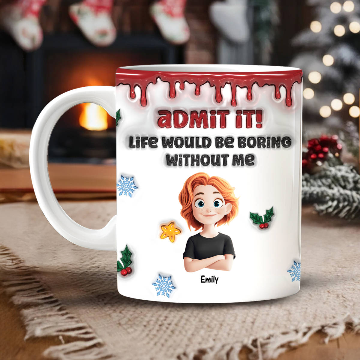 Custom Name Kids Mug - Family Gift - Personalized Custom Mug