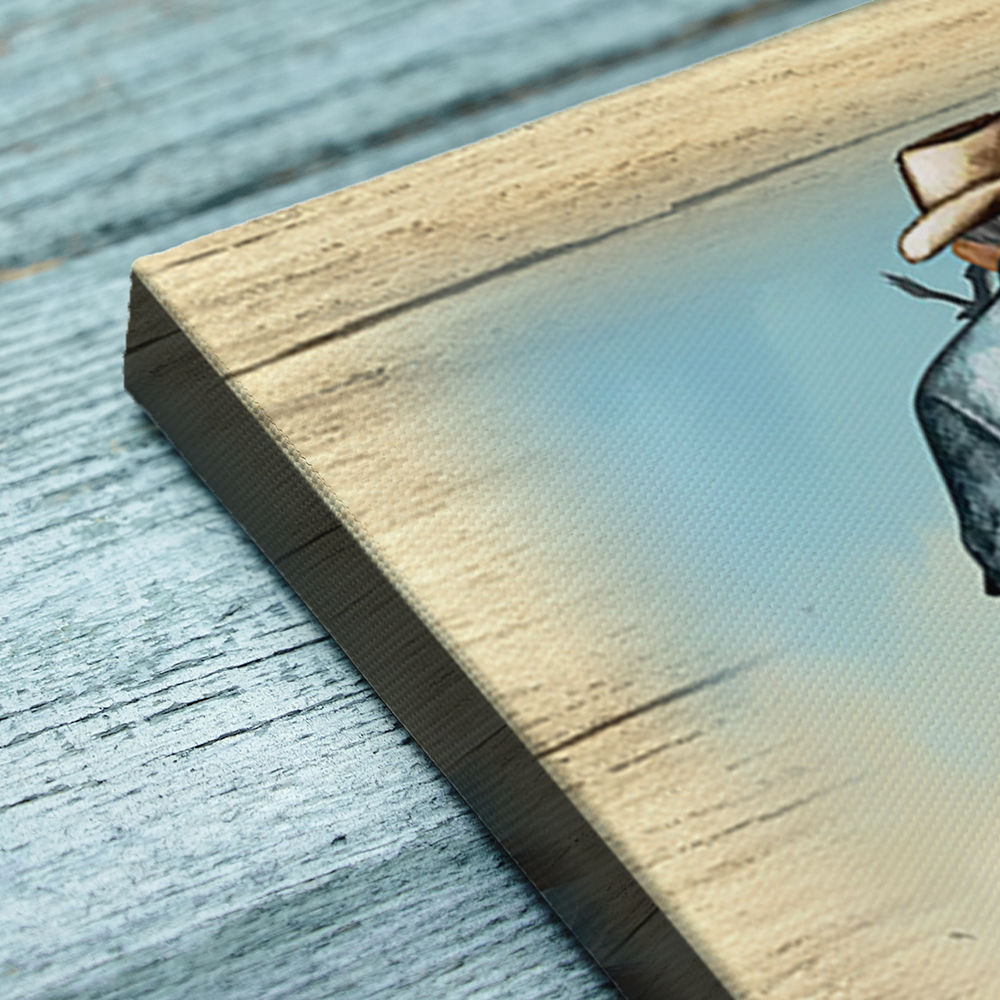 I Had You - Personalized Custom Photo Horizontal Canvas - Gift For Husband Wife, Anniversary