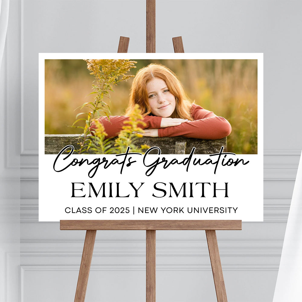 Personalized Congrats Graduation Lawn Sign, A Keepsake to Celebrate Your Graduate
