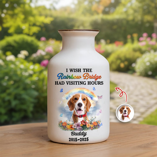 The Rainbow Bridge - Personalized Elegant Ceramic Flower Pot Minimalist
