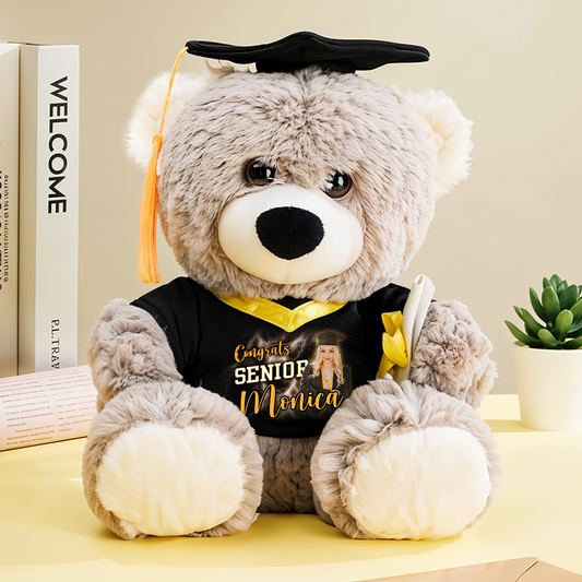 Congrats Senior Class Of 2025 Personalized Graduations Teddy Bear