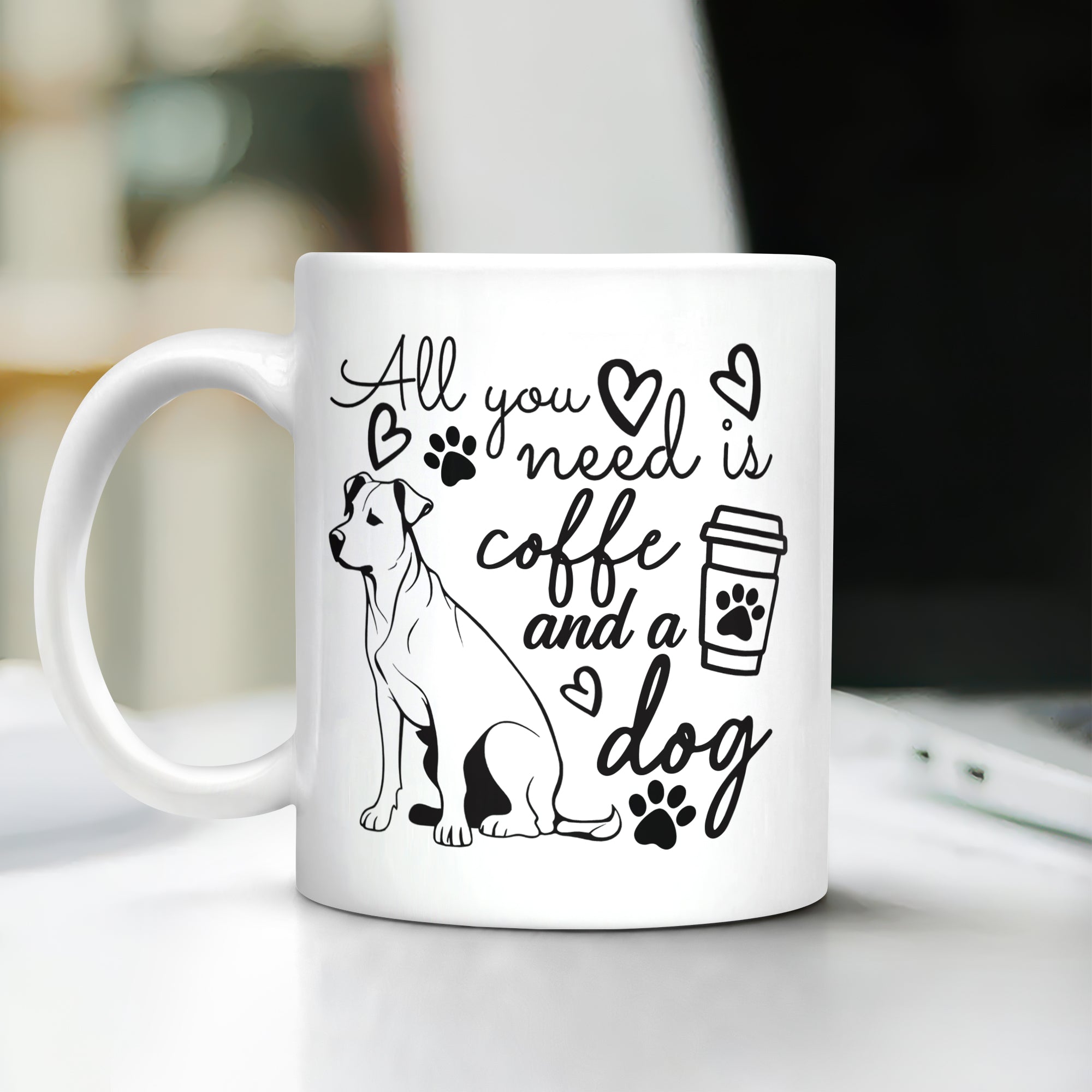 All You Need Is Coffee and A Dog - Mug for Dog Lover