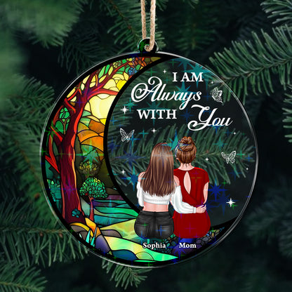 Always With You Personalized Ornament - Custom Shape Hologram Ornament