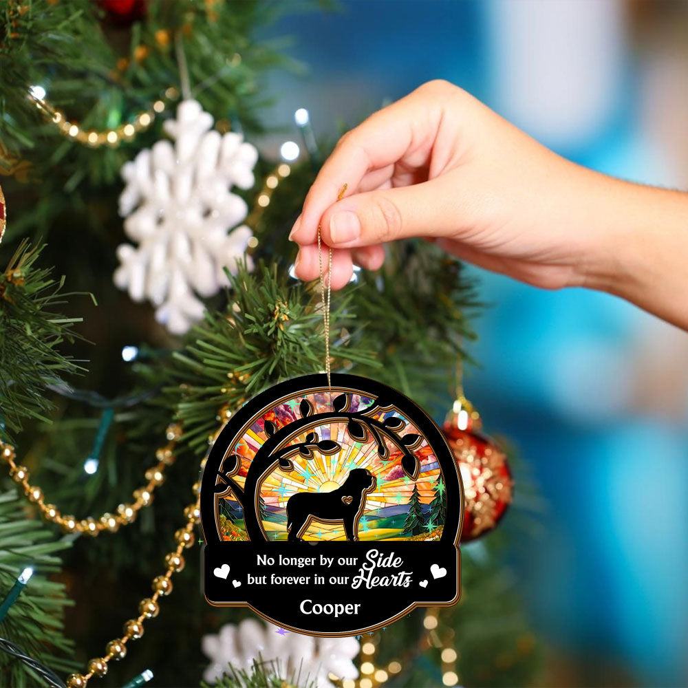 Personalized Pet Memorial Ornament - Custom Shape Hologram Ornament