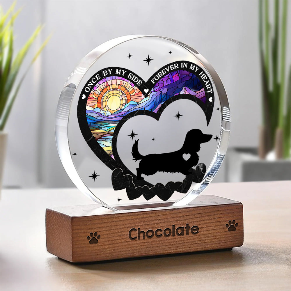 My Hardest Goodbye - Pet Memorial  - Custom Shape Acrylic Block Plaque