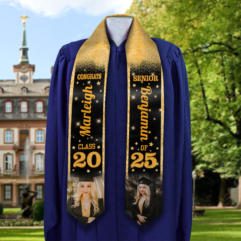 Senior Graduation Stole Personalized Unique Graduation Stole For Class Of 2025