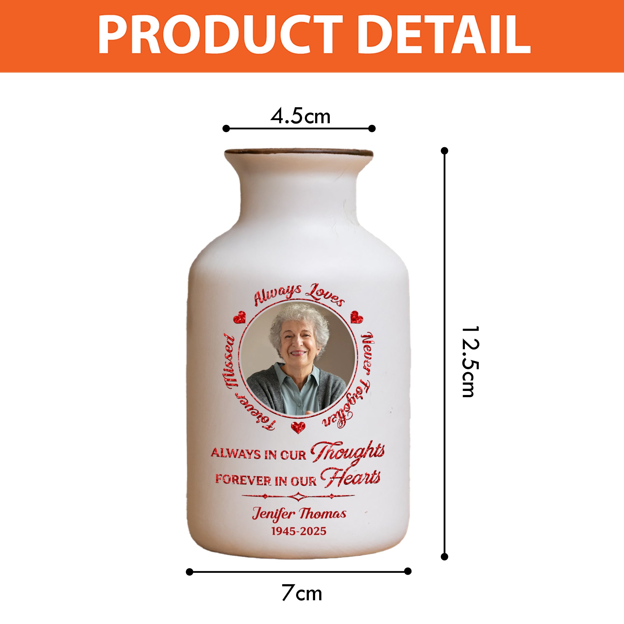 I Am Always With You - Personalized Elegant Ceramic Flower Pot Minimalist