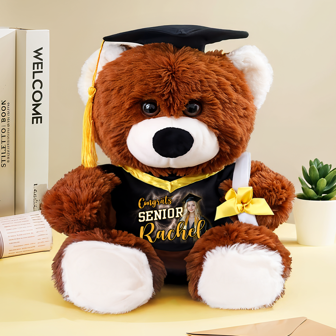 Congrats Senior Class Of 2025 Personalized Graduations Teddy Bear