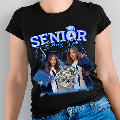 Custom Graduation Shirt, Custom Photo Graduate Shirt, Senior T-Shirt, Graduation Party