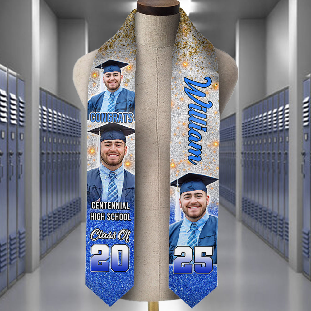 Class Of 2025 Graduation Stoles Personalized Graduation Gift