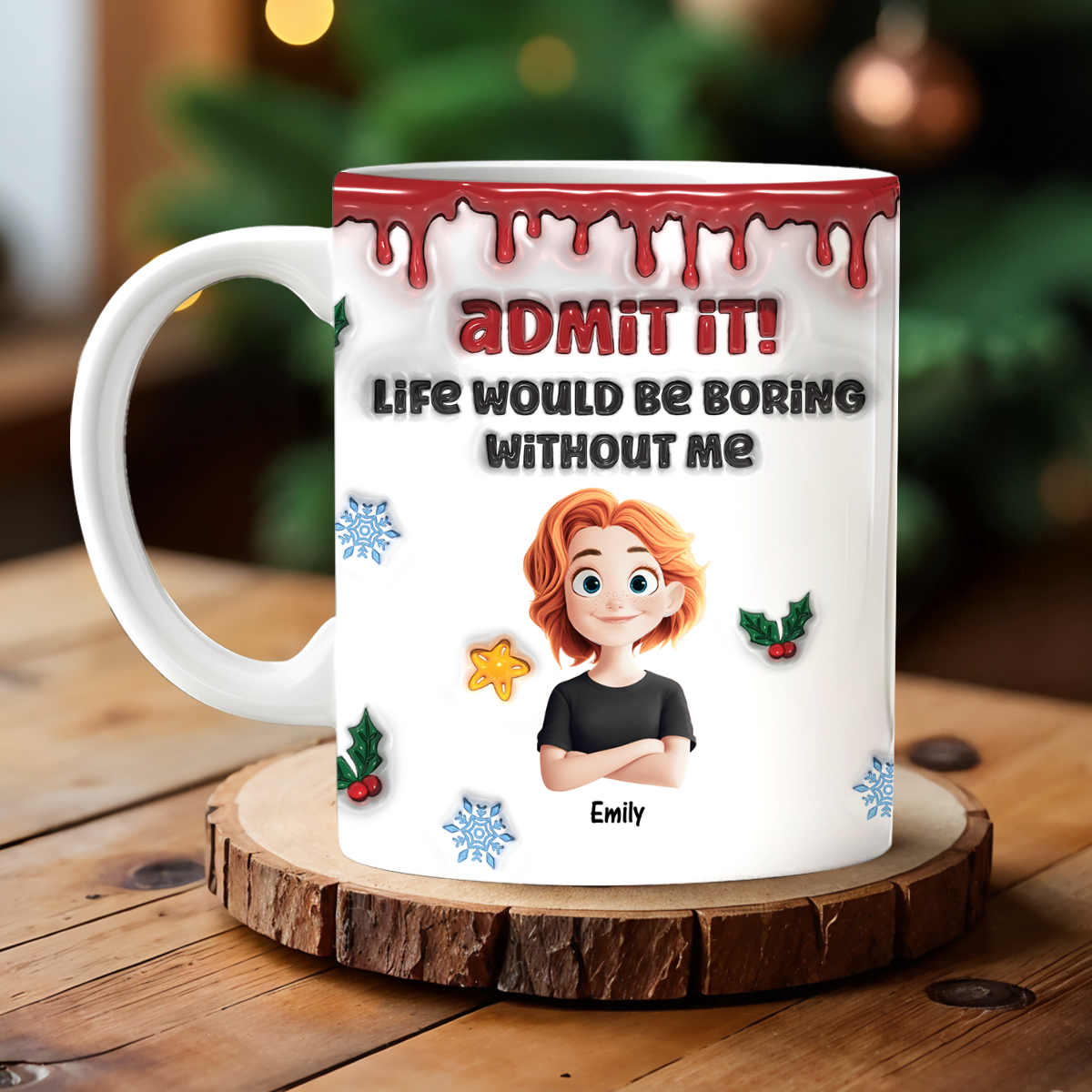 Custom Name Kids Mug - Family Gift - Personalized Custom Mug