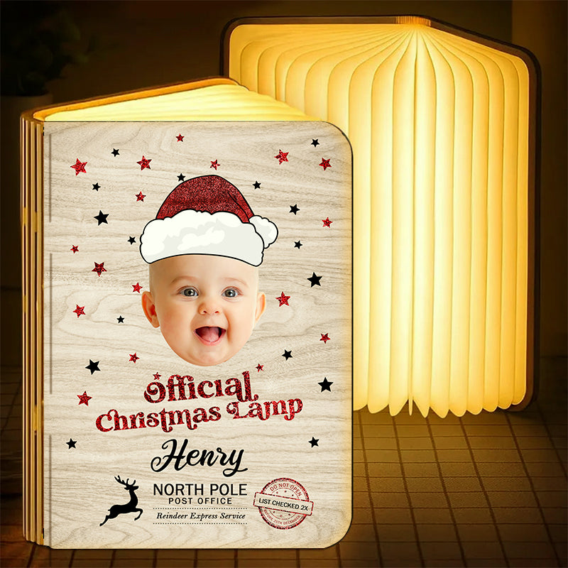 Official Lamp - Personalized Book Lamp - Christmas Gift