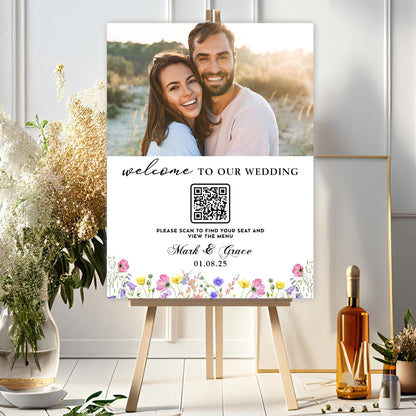 Honeymoon Fund - Wedding Law Sign - Custom Name and Photo Wedding Law Sign