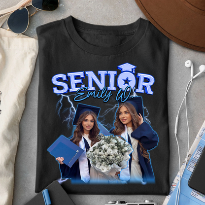 Custom Graduation Shirt, Custom Photo Graduate Shirt, Senior T-Shirt, Graduation Party