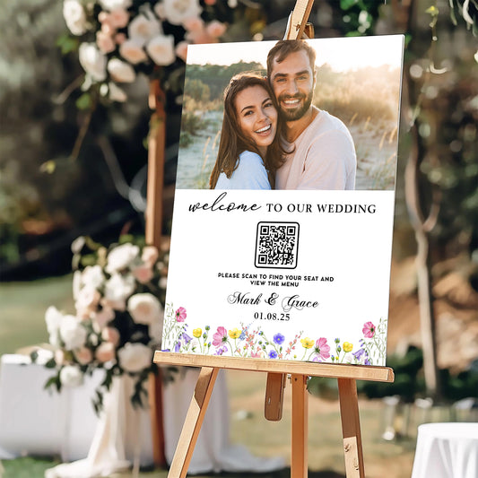 Honeymoon Fund - Wedding Law Sign - Custom Name and Photo Wedding Law Sign