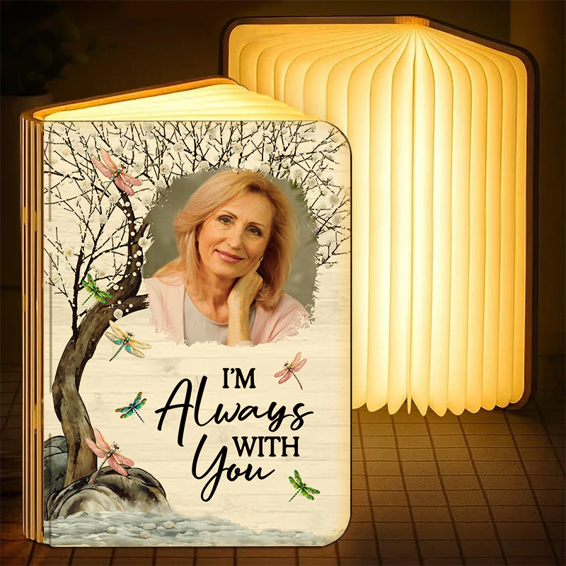 When You Miss Me Have No Fear Memorial - Personalized Book Lamp