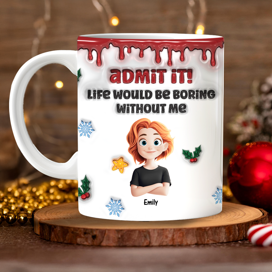 Custom Name Kids Mug - Family Gift - Personalized Custom Mug