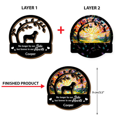 Personalized Pet Memorial Ornament - Custom Shape Hologram Ornament