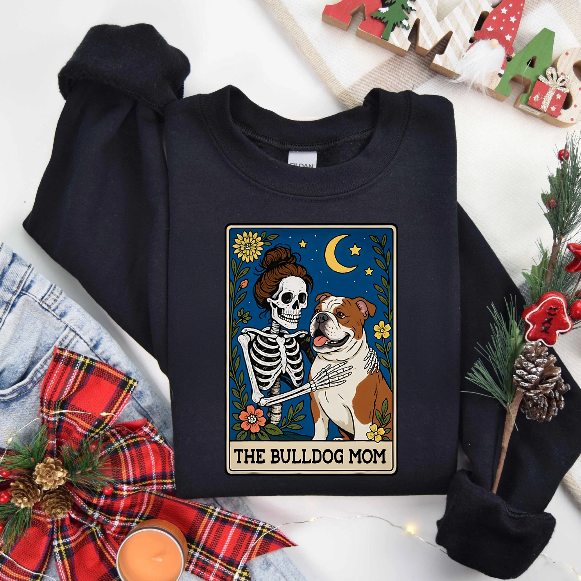 The Bulldog Mom - Halloween Shirt for Pet Lovers - Bulldog Lover Shirt