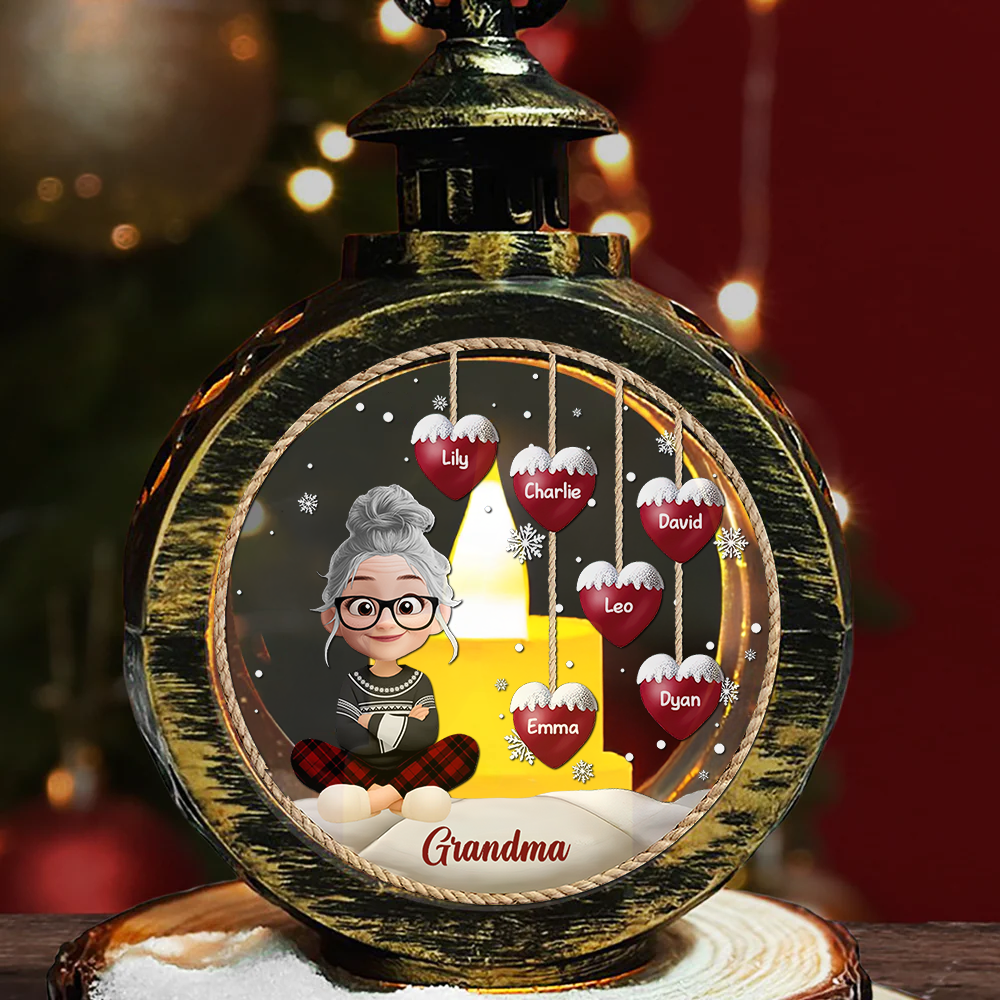 Custom Name and Appearance - Personalized Candlelight Lantern Ornament