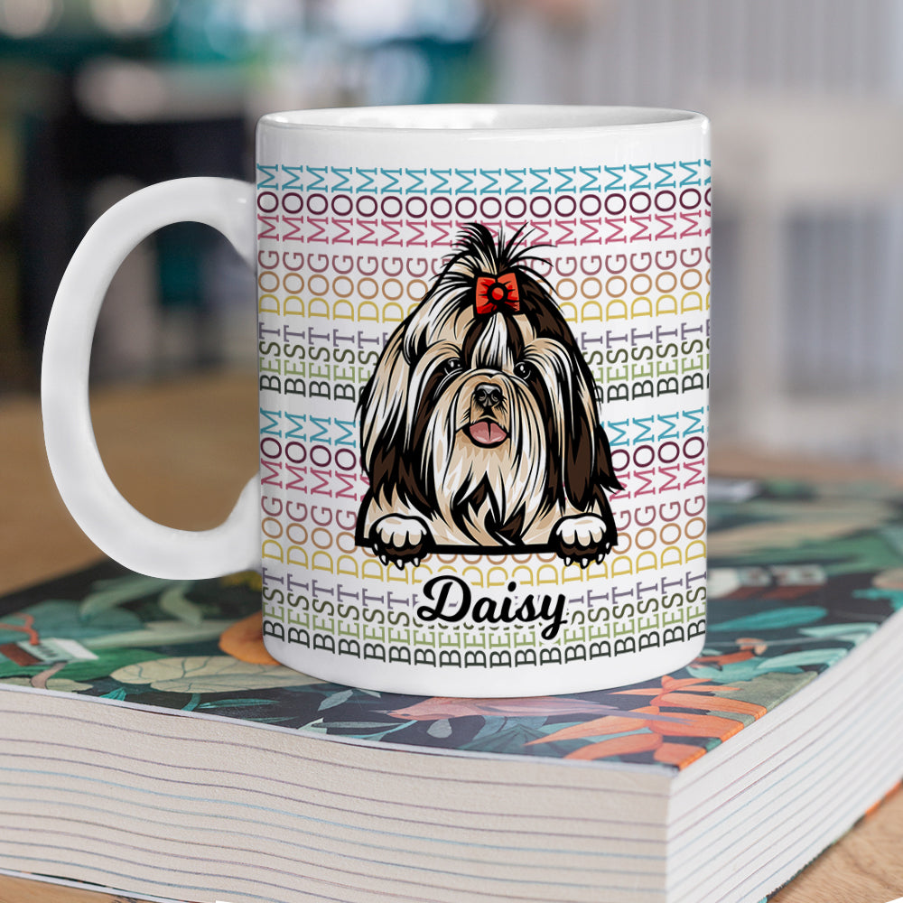 Hidden Words Dog Lover Mug - Personalized Custom Mug