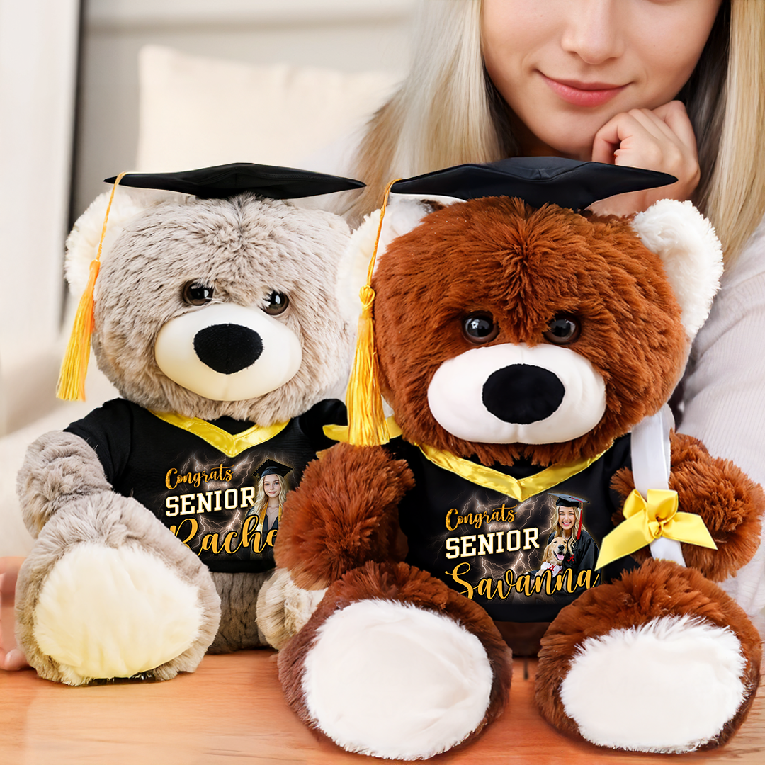 Congrats Senior Class Of 2025 Personalized Graduations Teddy Bear