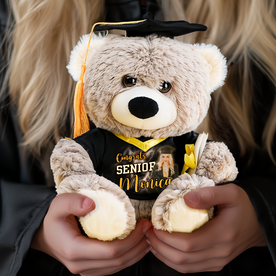 Congrats Senior Class Of 2025 Personalized Graduations Teddy Bear