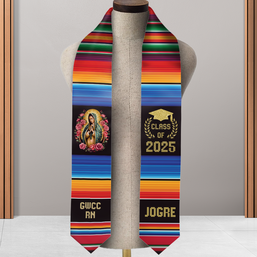 Class Of 2025 Graduation Stoles, Mexican Graduation Stoles Gift, Graduation Gift