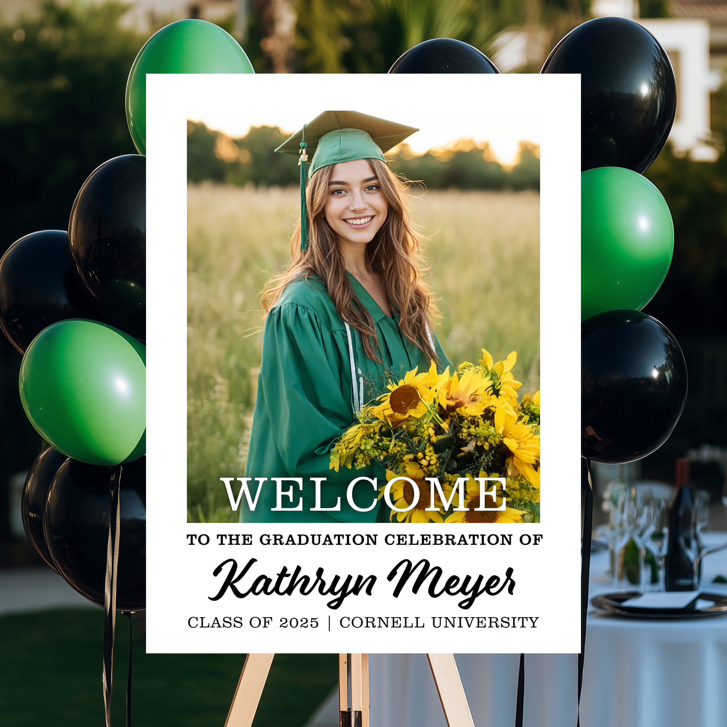 Welcome To The Graduation Celebration Personalized Welcome Sign, Graduation Gift