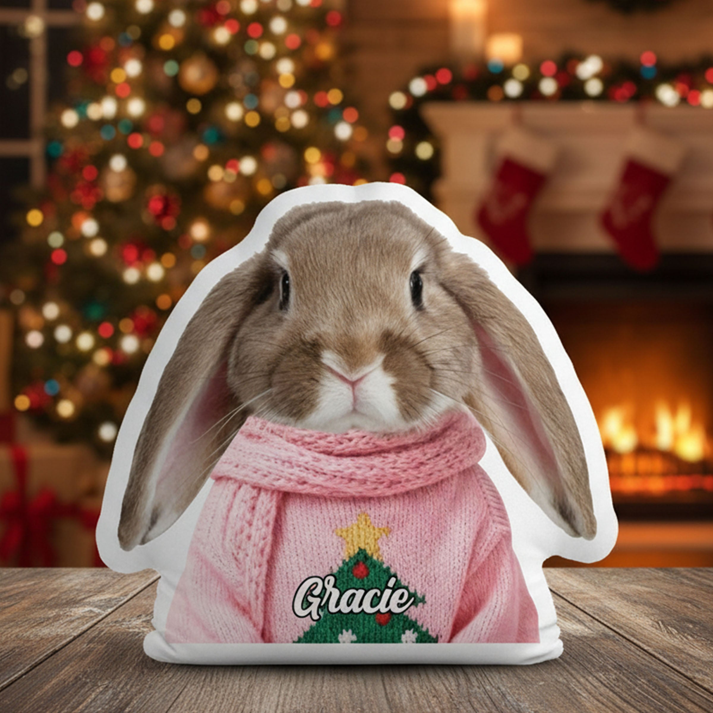 Custom Pet Photo - Dog & Cat Personalized Custom Shaped Pillow - Gift For Pet Owners, Pet Lovers