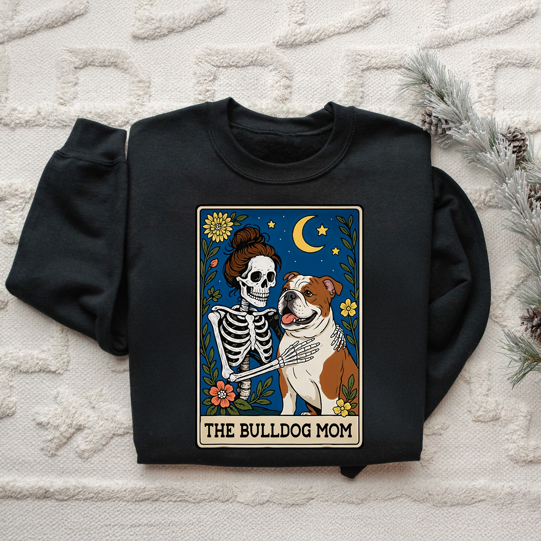 The Bulldog Mom - Halloween Shirt for Pet Lovers - Bulldog Lover Shirt
