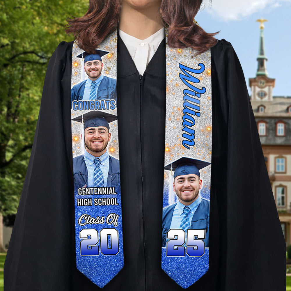 Class Of 2025 Graduation Stoles Personalized Graduation Gift