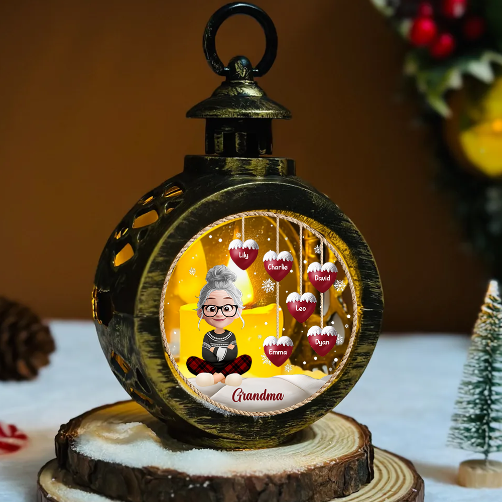 Custom Name and Appearance - Personalized Candlelight Lantern Ornament