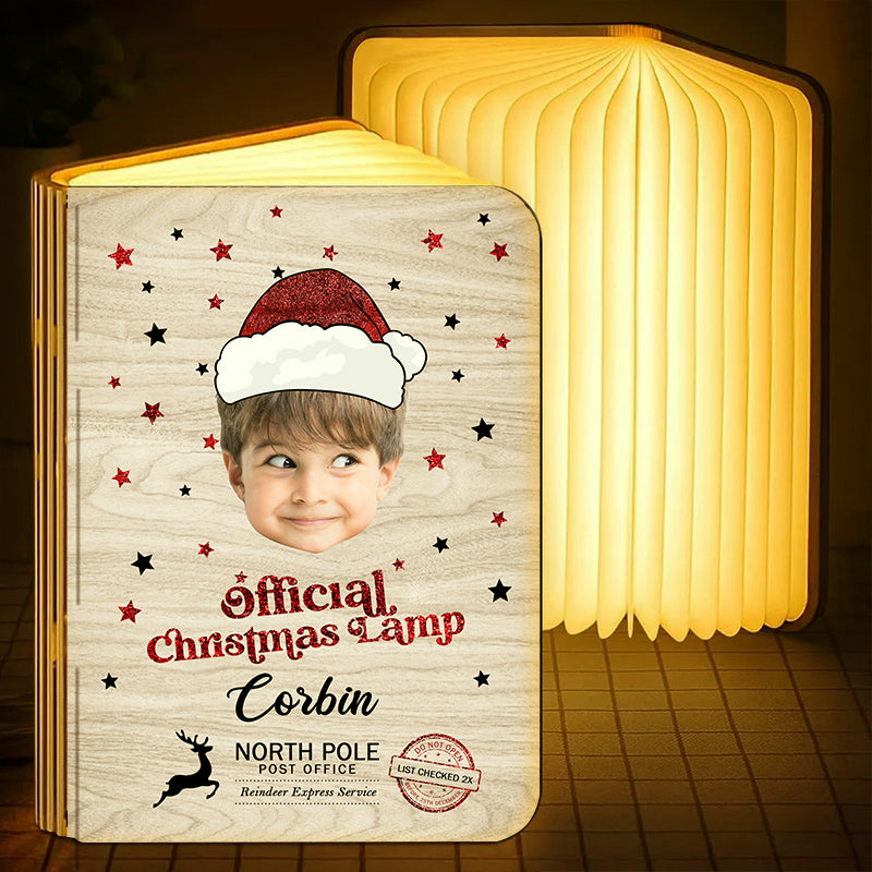 Official Lamp - Personalized Book Lamp - Christmas Gift
