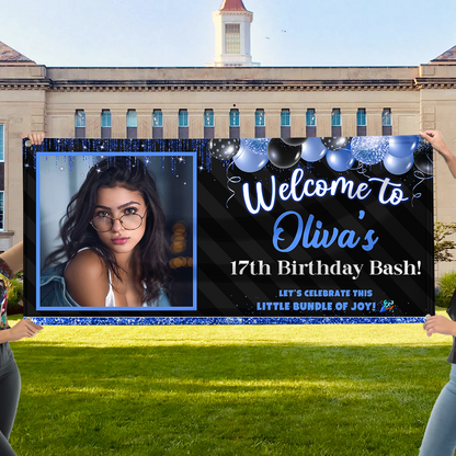 Personalized Birthday Party Banner – Happy Birthday Sign For Party