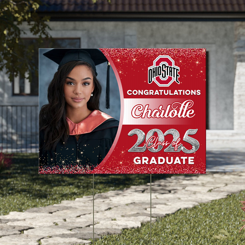 2025 Graduation Lawn Sign Personalized – A Special Gift for a Special Graduate
