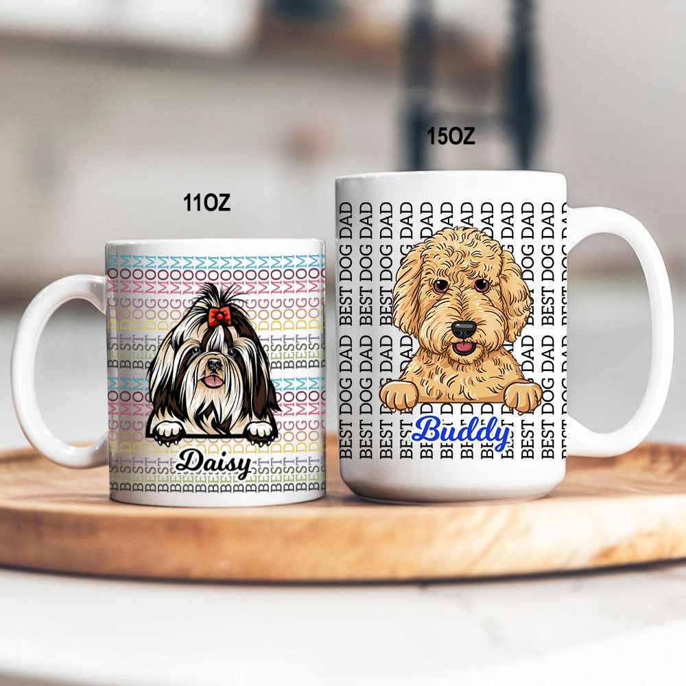 Hidden Words Dog Lover Mug - Personalized Custom Mug