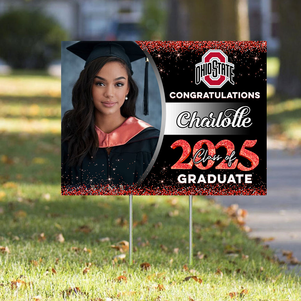 2025 Graduation Lawn Sign Personalized – A Special Gift for a Special Graduate