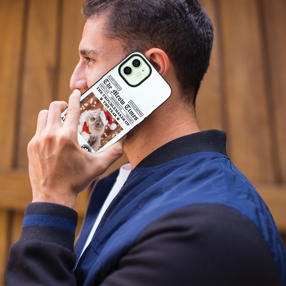 Personalized Black Silicone Phone Case – Stylish Cute Gift for Best Friends, Sisters, Women & Loved Ones